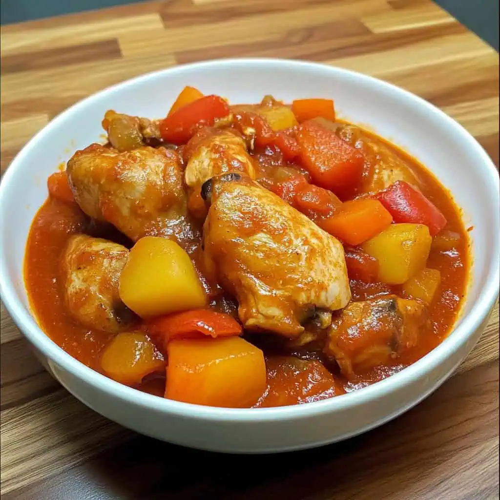 Classic Filipino Chicken Afritada (Afritadang Manok)