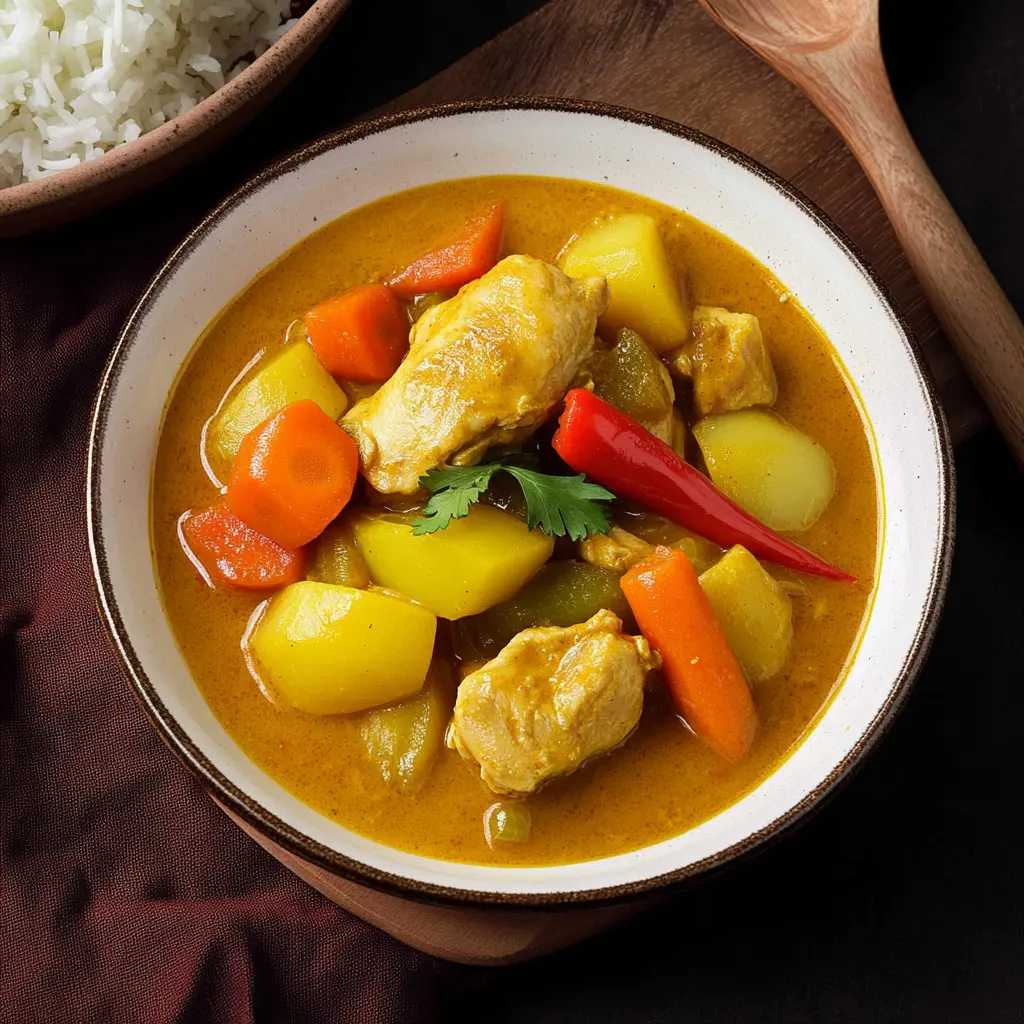 Filipino Chicken Curry (Ginataang Manok sa Curry)