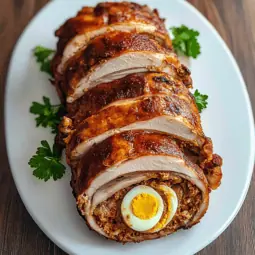 Rellenong Manok (Filipino Stuffed Chicken)