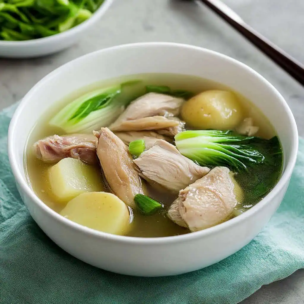 Pesang Manok (Filipino Ginger Chicken Soup)