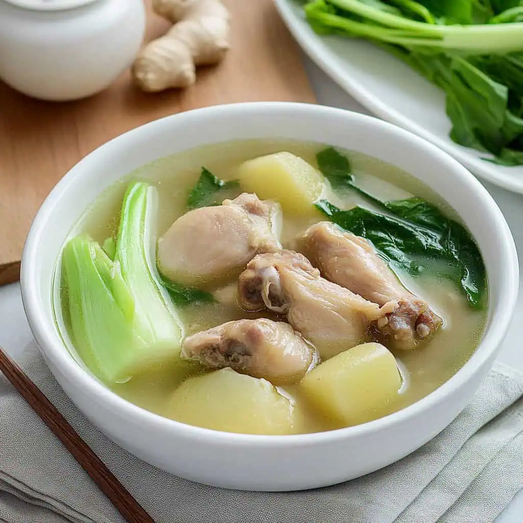 Pesang Manok (Filipino Ginger Chicken Soup)