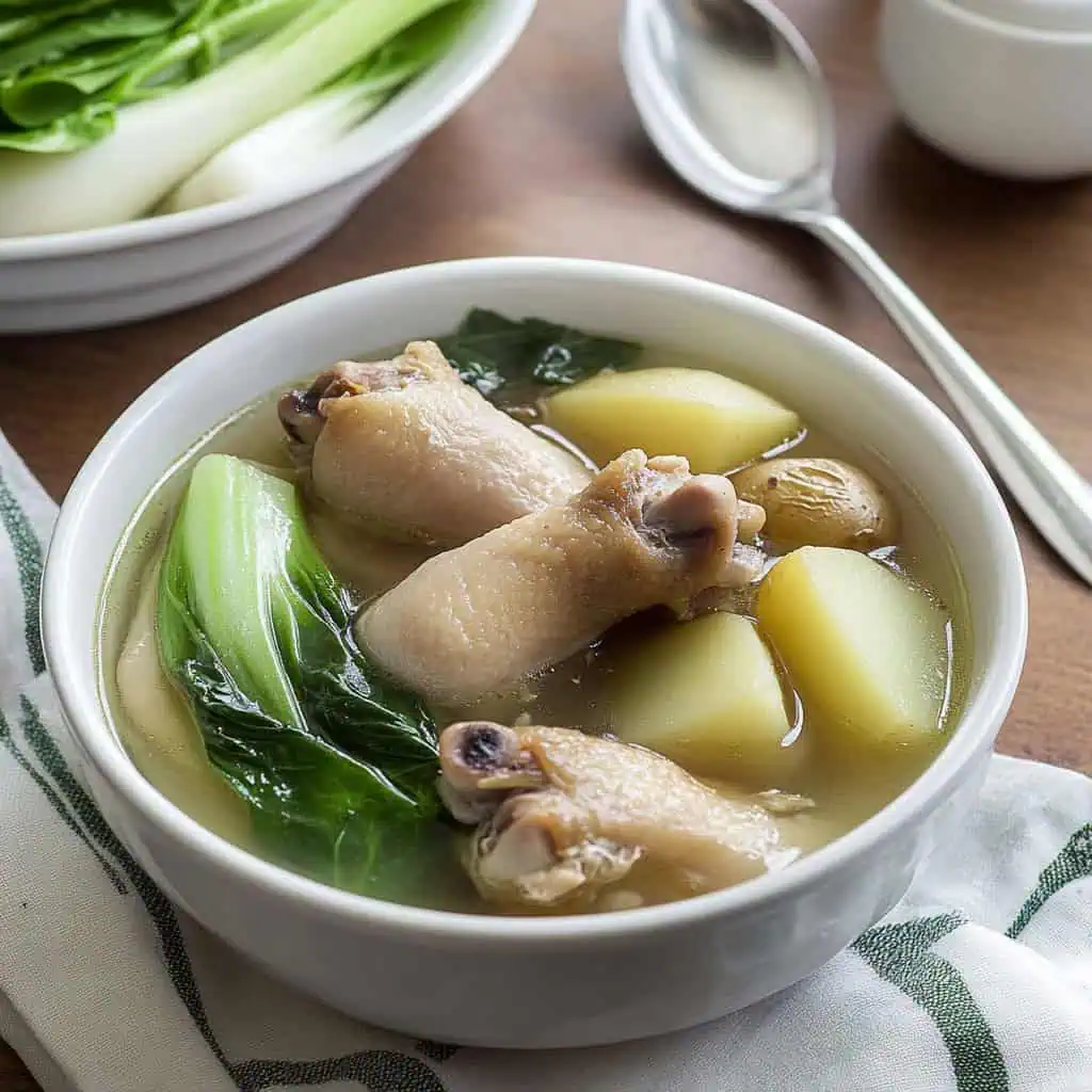 Pesang Manok (Filipino Ginger Chicken Soup)