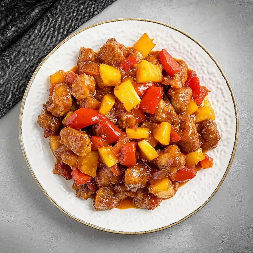 Sweet and Sour Pork (Matamis-Asim na Baboy)