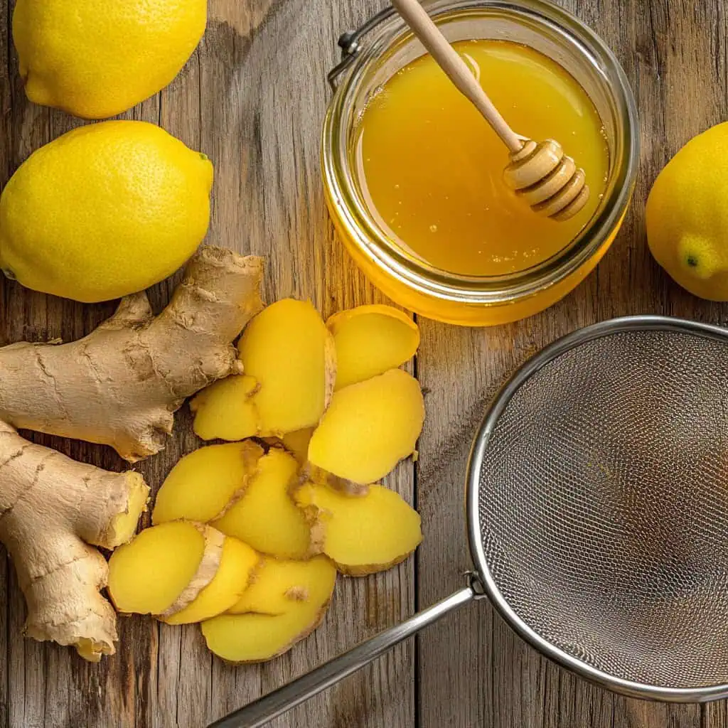 Ingredients for Salabat (Traditional Filipino Ginger Tea)