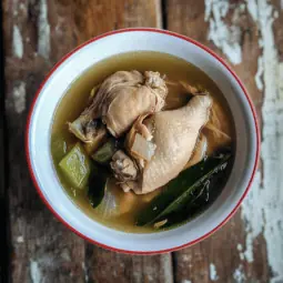 Tinolang Manok (Filipino Chicken Ginger Soup)