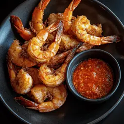 Crispy Nilasing na Hipon (Filipino Drunken Shrimp)