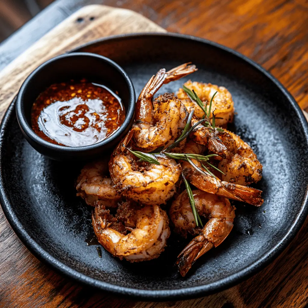 Crispy Nilasing na Hipon (Filipino Drunken Shrimp)
