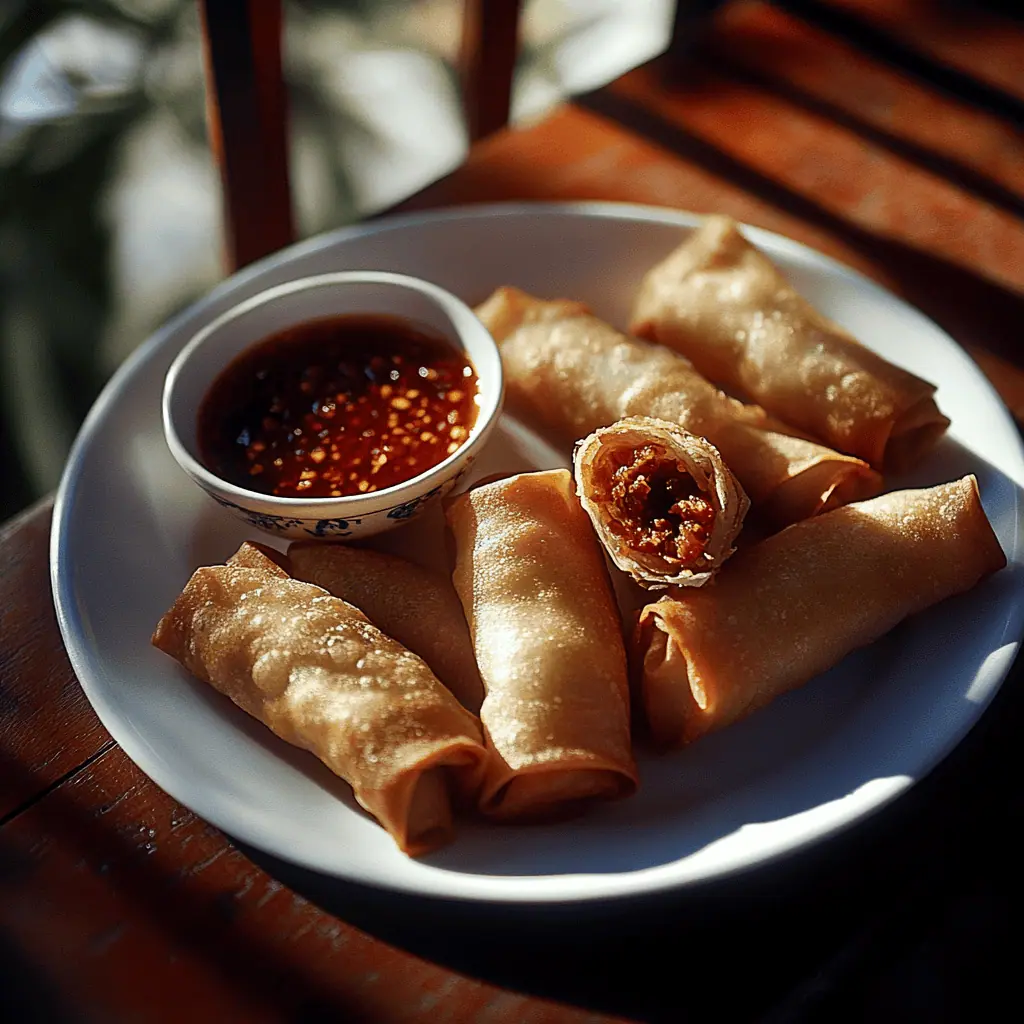 Lumpiang Shanghai (Filipino Spring Rolls)
