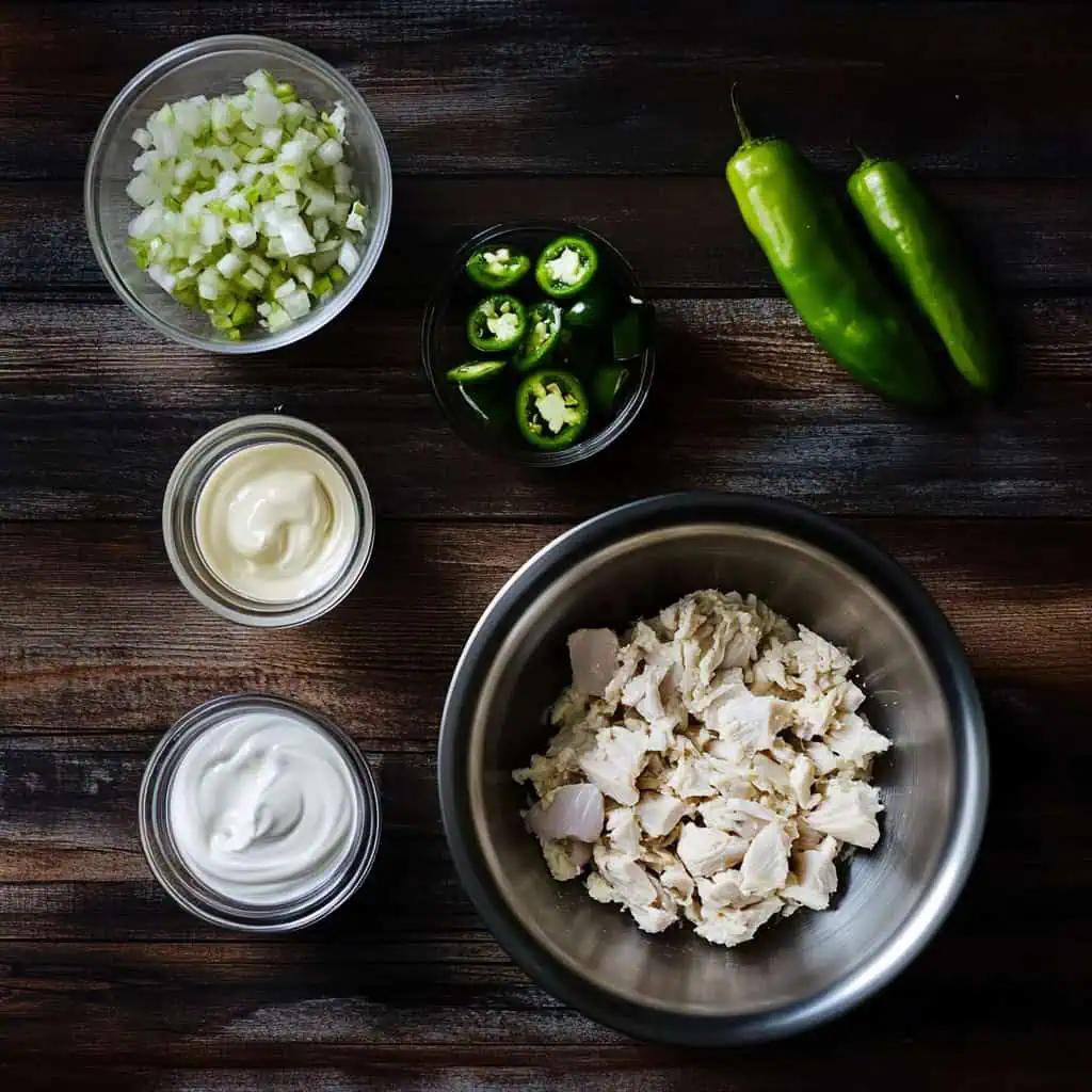 Ingredients for Chicken Sisig (Sizzling Filipino Chicken)