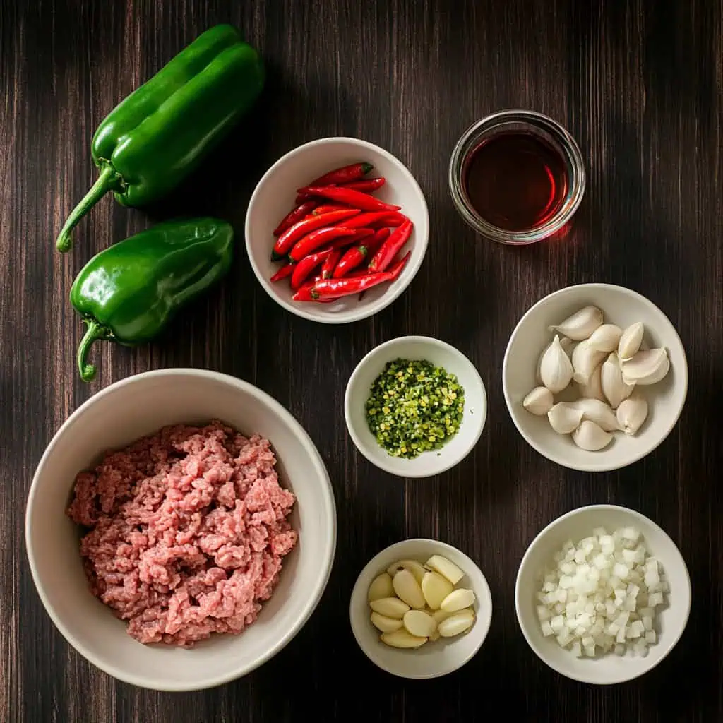 Ingredients for Authentic Tarlac Bagis (Spicy Citrus Beef)