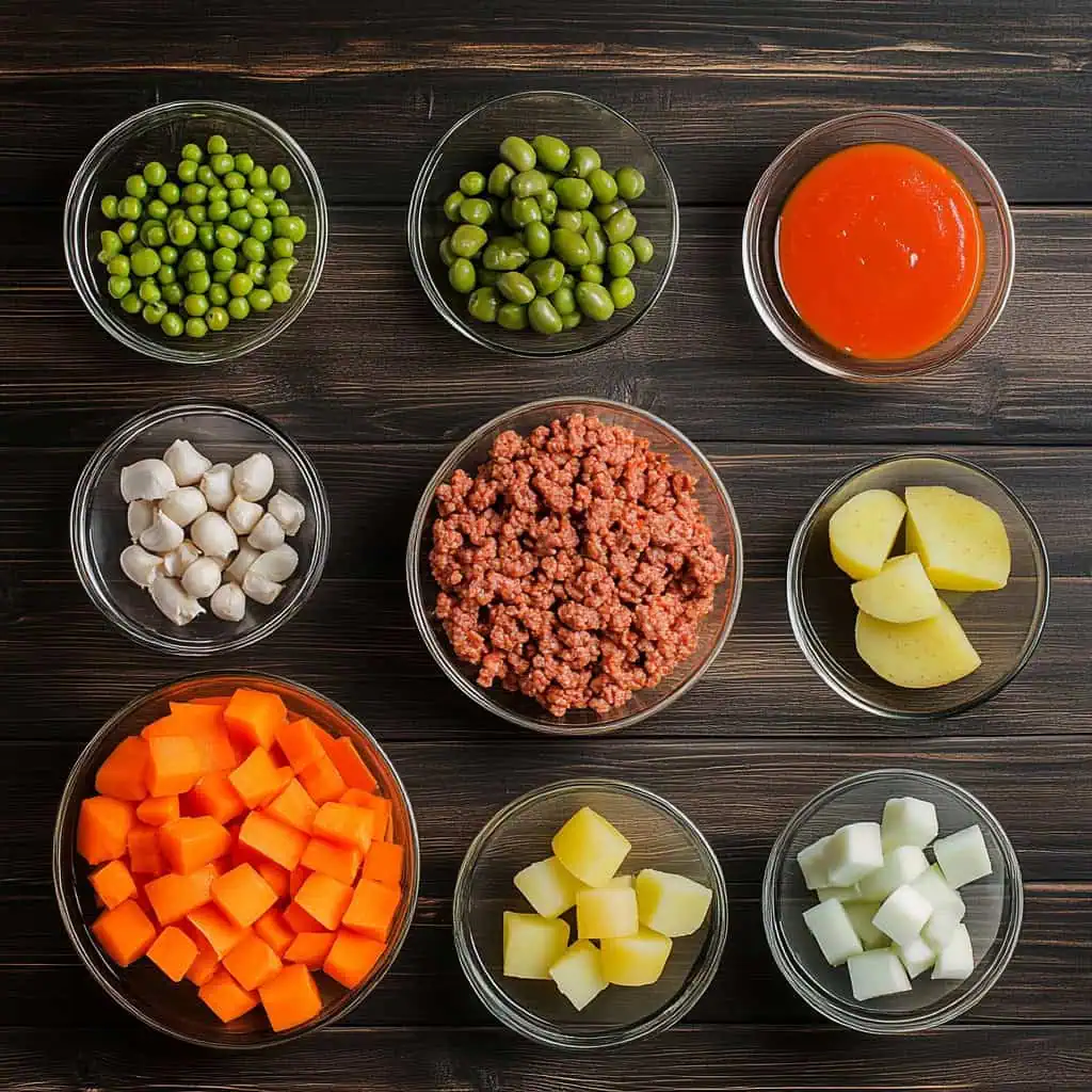 Ingredients for Filipino Picadillo (With Soup and Stew Versions)