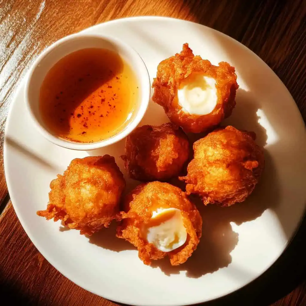 Tokneneng (Filipino Orange Battered Eggs)