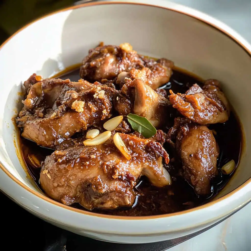 Filipino Chicken and Pork Adobo (Adobong Manok at Baboy)