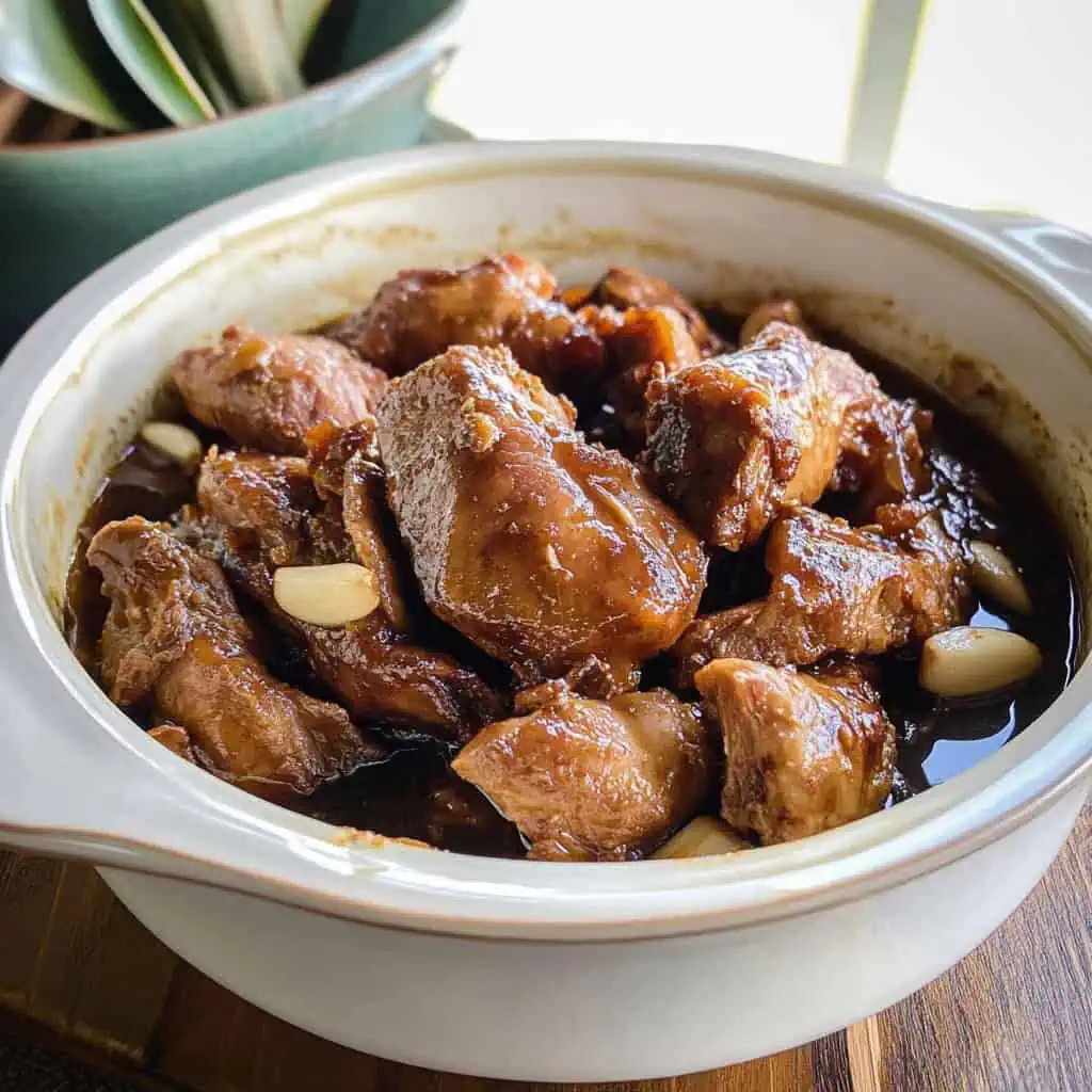 Filipino Chicken and Pork Adobo (Adobong Manok at Baboy)