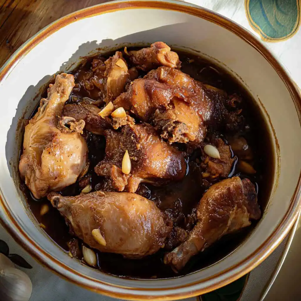 Filipino Chicken and Pork Adobo (Adobong Manok at Baboy)