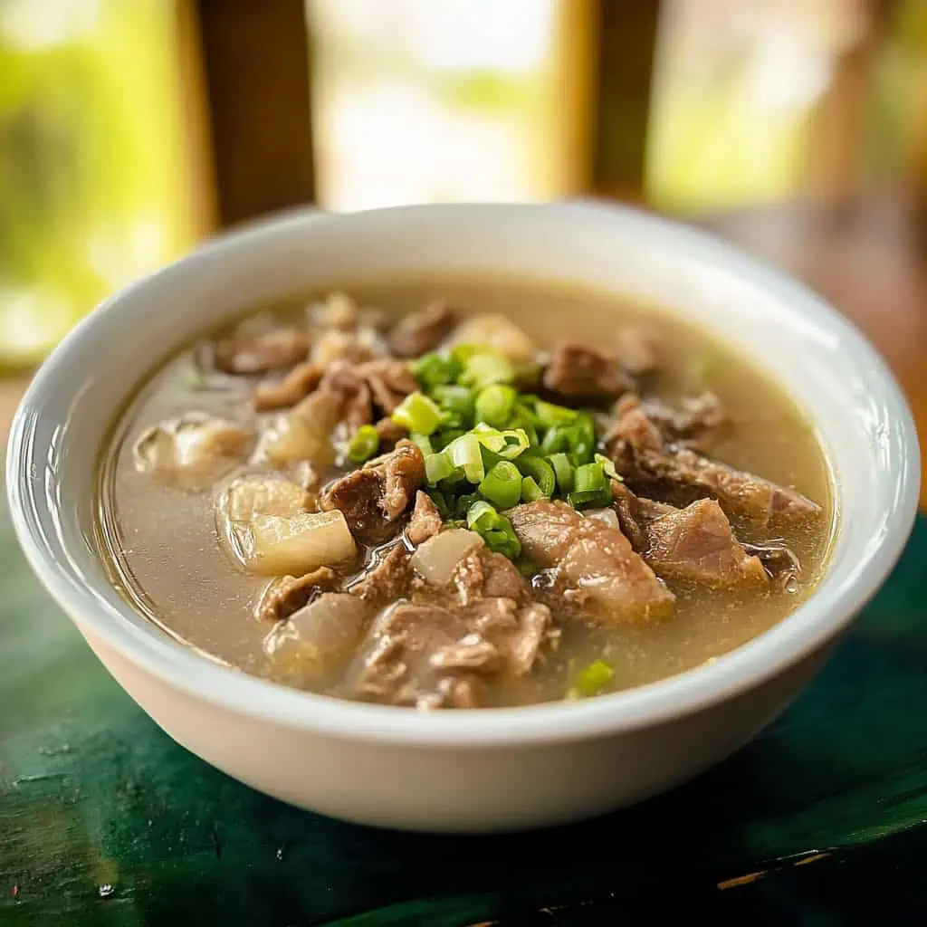 Gotong Batangas Recipe (Batangas-Style Beef Tripe Soup)