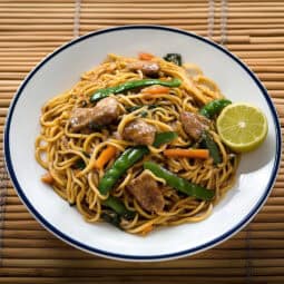 Pancit Miki Guisado (Stir-Fried Miki Noodles)