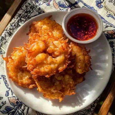 Filipino Ukoy (Crispy Shrimp Fritters)