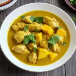 Filipino Mango Curry Chicken