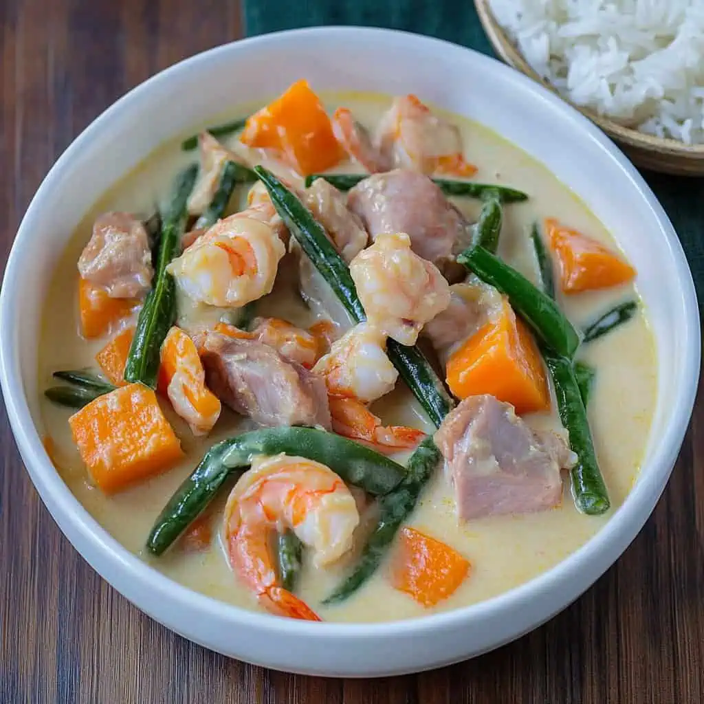 Ginataang Gulay (Filipino Vegetable Stew in Coconut Milk)