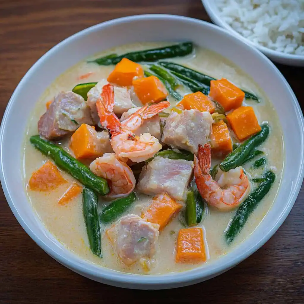 Ginataang Gulay (Filipino Vegetable Stew in Coconut Milk)