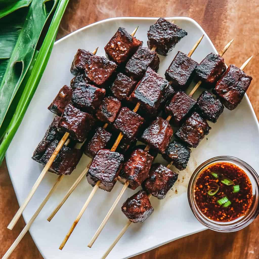Betamax (Grilled Coagulated Blood) Recipe