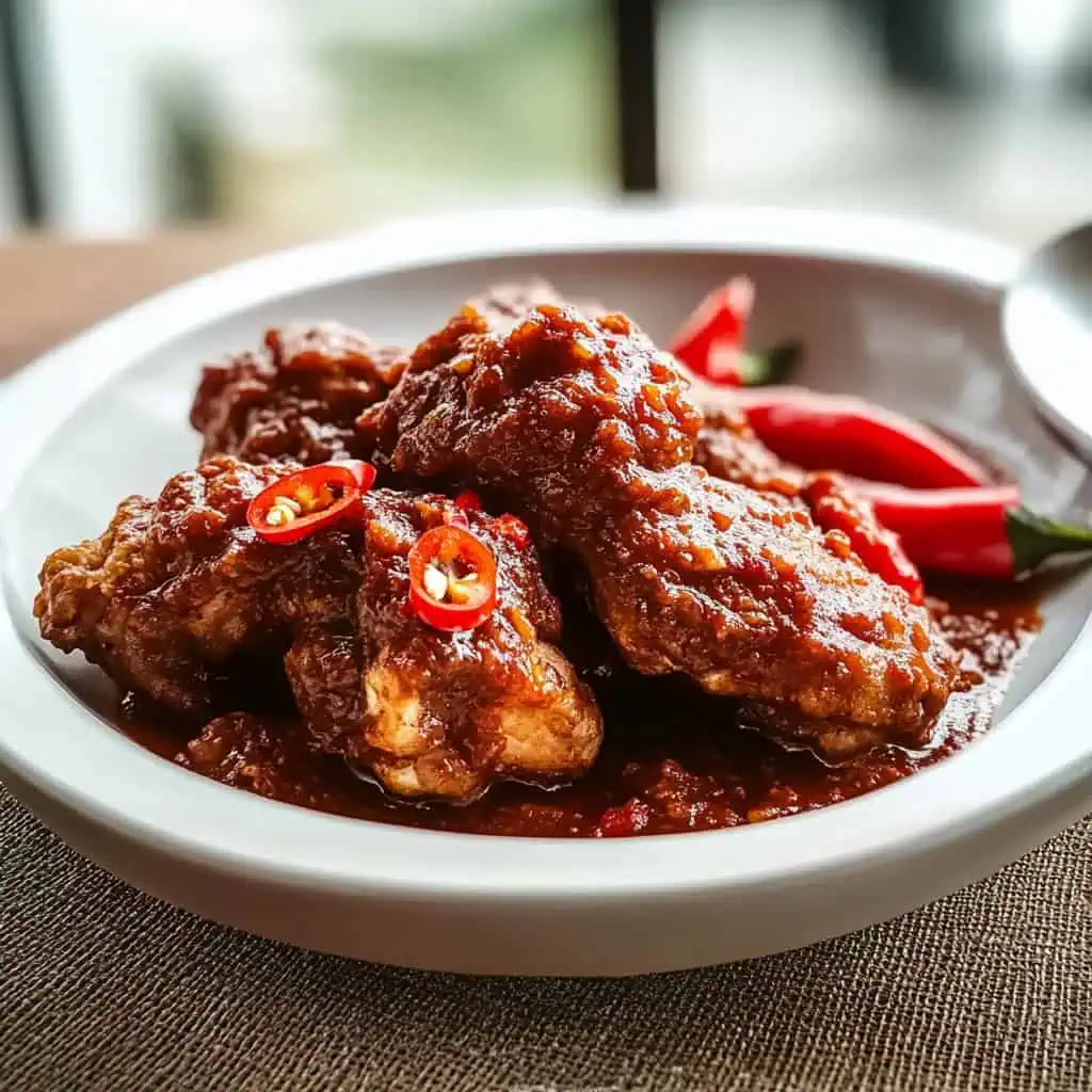 Sambal Chicken (Ayam Sambal)