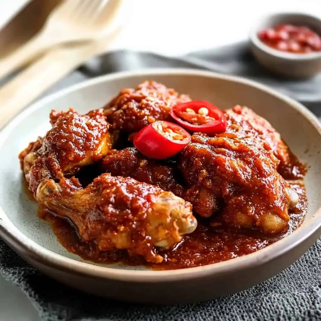 Sambal Chicken (Ayam Sambal)