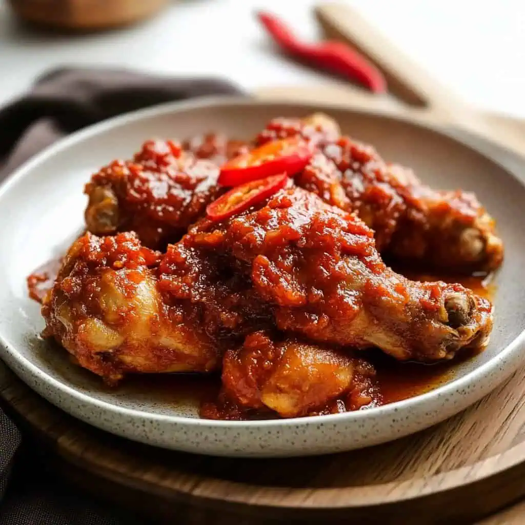 Sambal Chicken (Ayam Sambal)