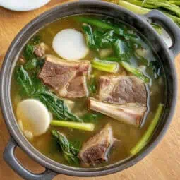 Sinigang na Baka (Filipino Sour Beef Soup)
