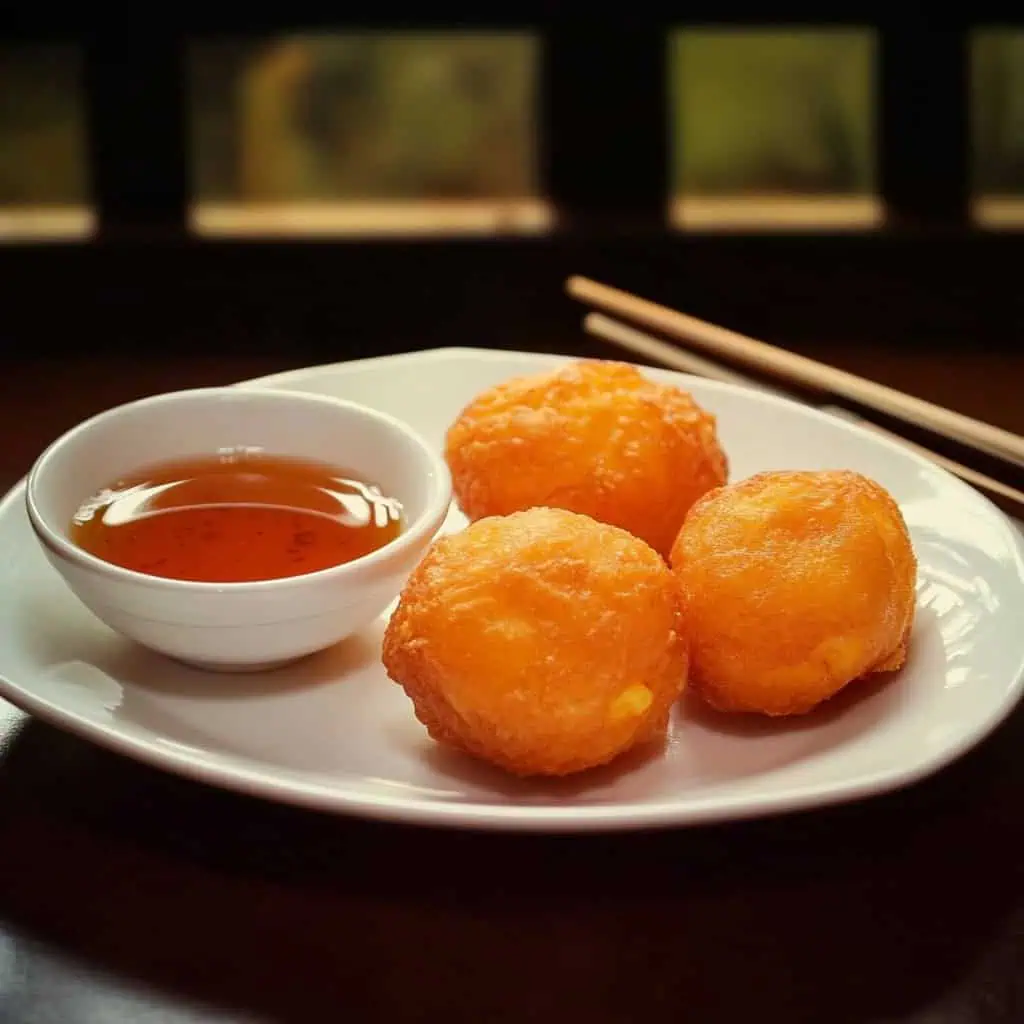 Tokneneng (Filipino Orange Battered Eggs)