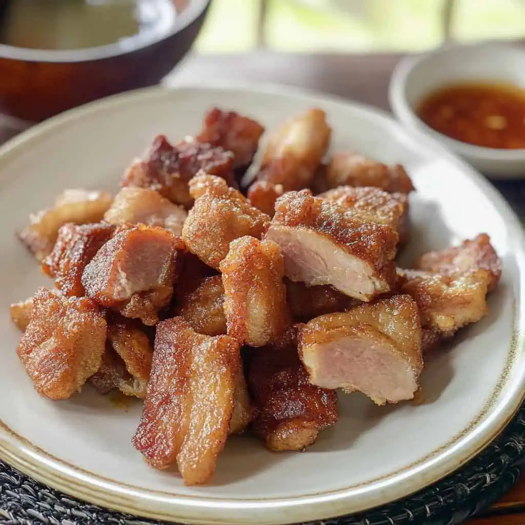 Pinakupsan (Visayan-Style Crispy Pork Belly)