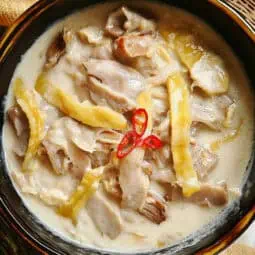 Ginataang Puso ng Saging (Creamy Coconut Banana Heart Stew)