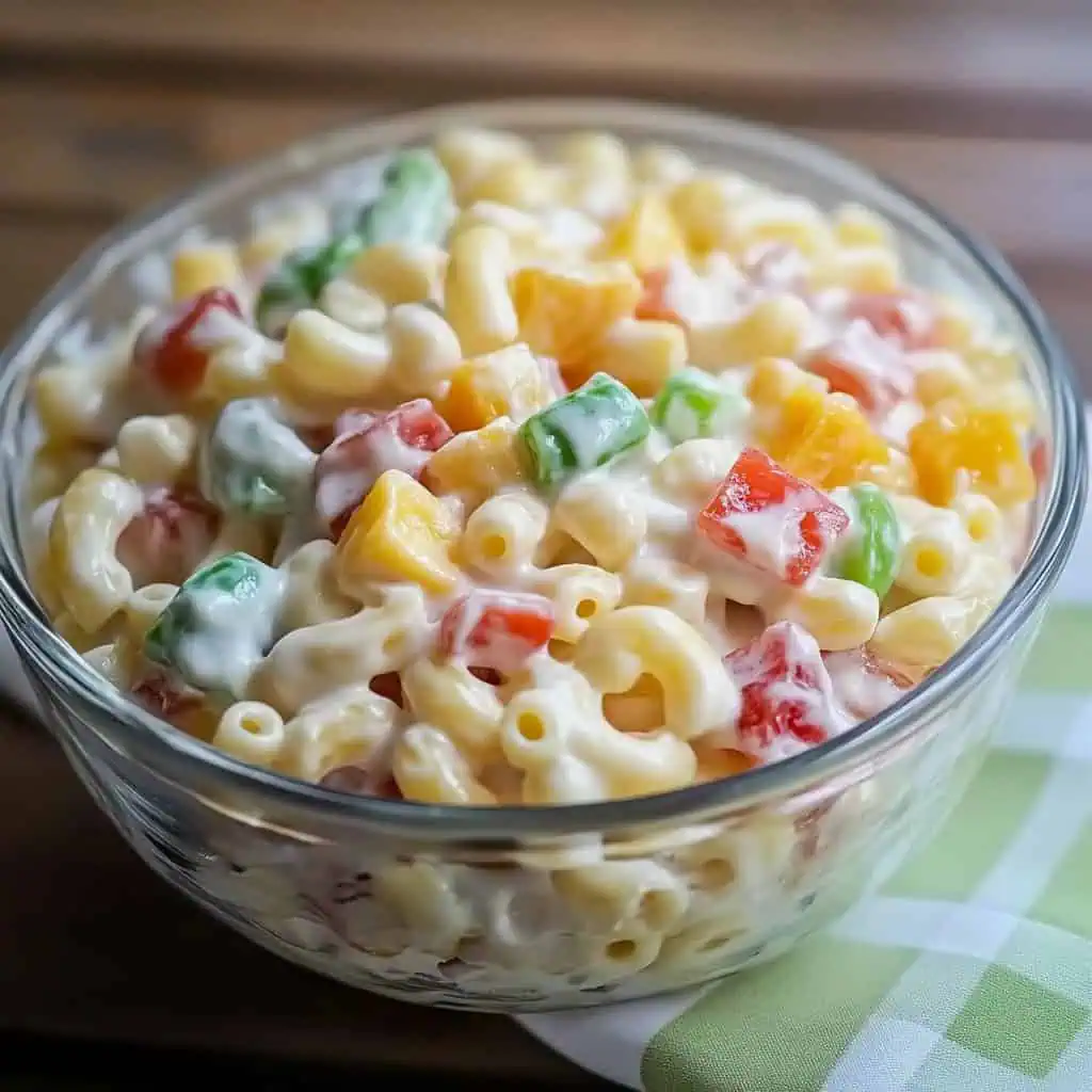 Filipino Sweet Macaroni Salad