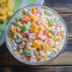 Filipino Sweet Macaroni Salad