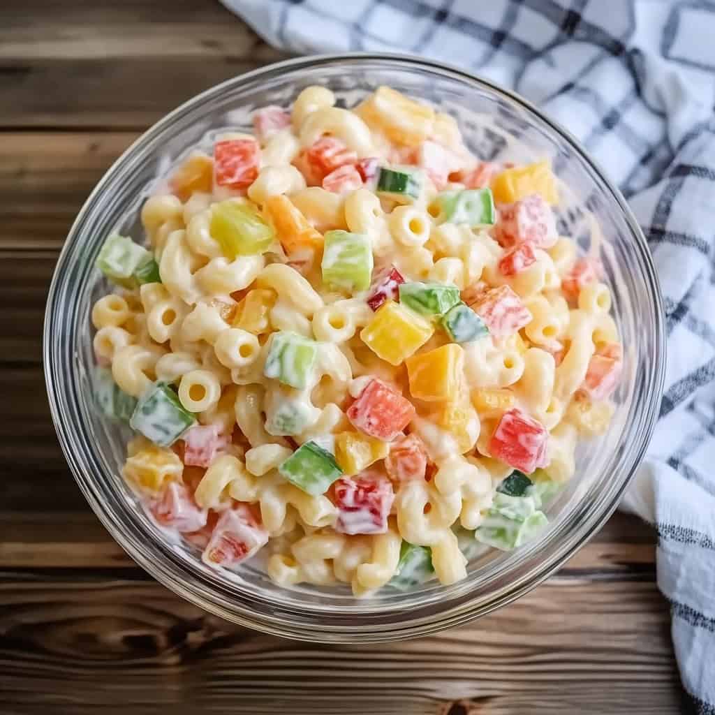 Filipino Sweet Macaroni Salad