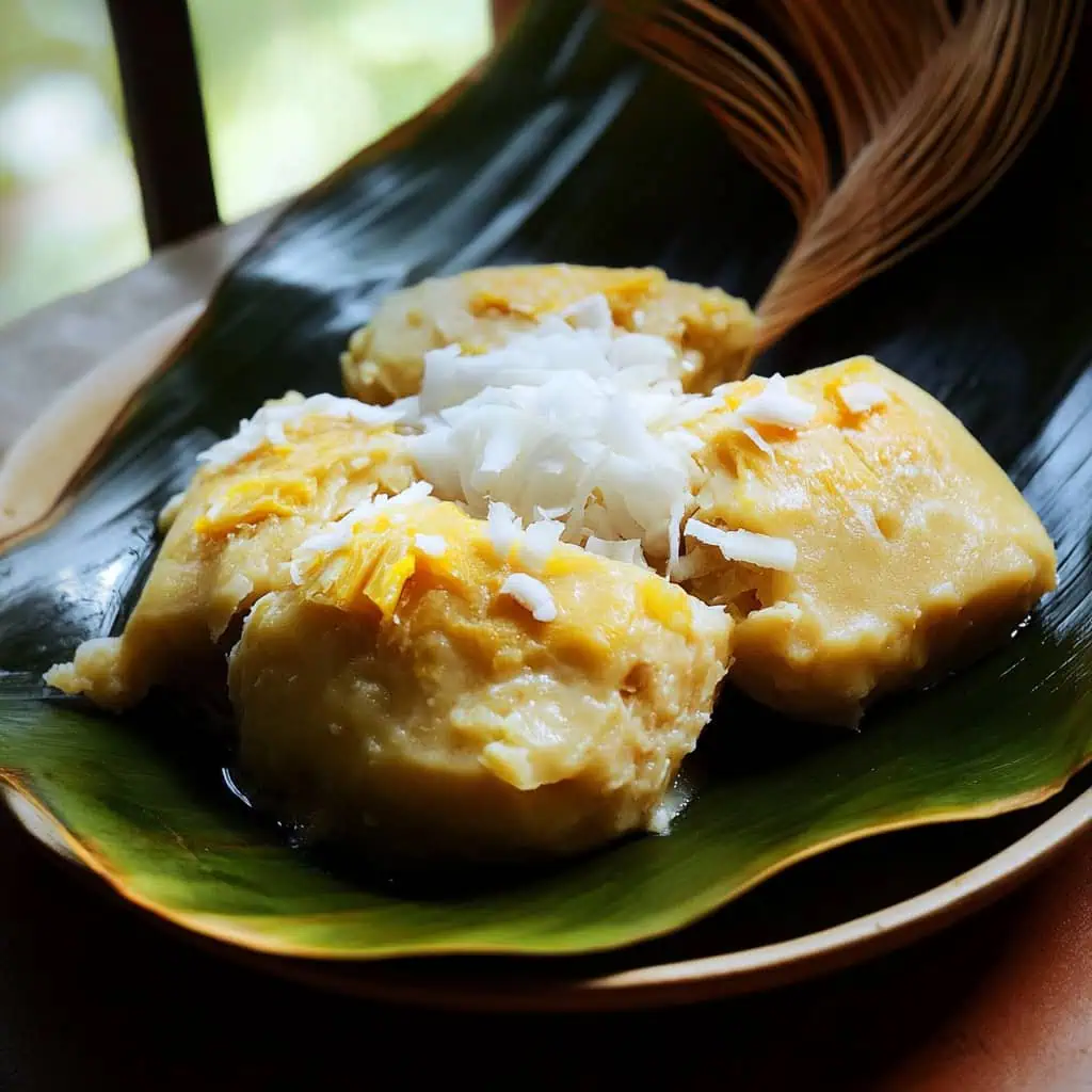 Nilupak na Saging (Filipino Mashed Banana)