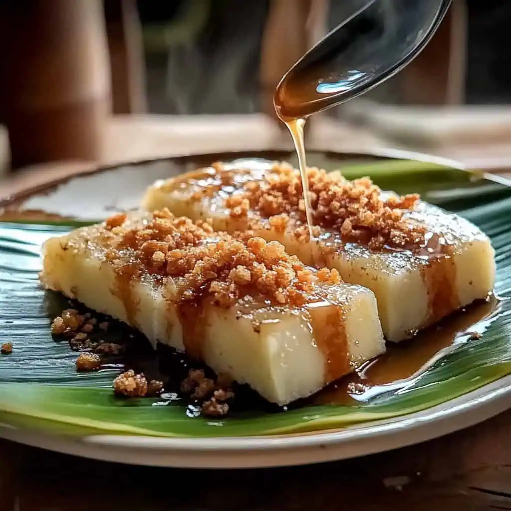 Binalay ng Isabela (Sticky Rice Cake in Coconut Caramel Sauce)