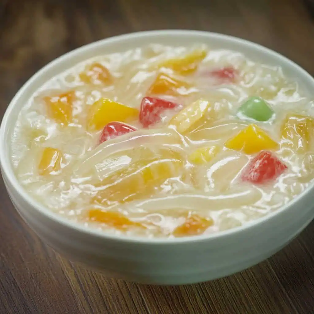 Filipino Agar-Agar Fruit Salad