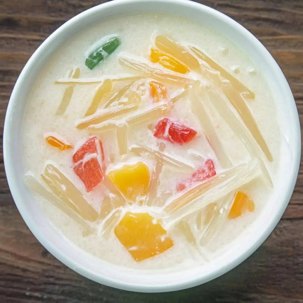 Filipino Agar-Agar Fruit Salad