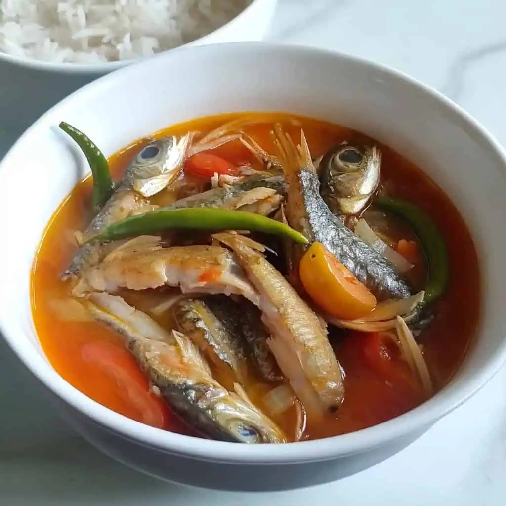 Pinangat na Talimusak (Filipino Goby Fish Stew)