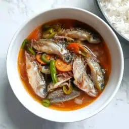 Pinangat na Talimusak (Filipino Goby Fish Stew)