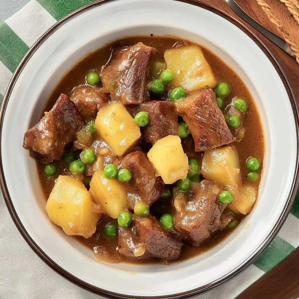 Quezon-Style Sinantomas (Cheesy Pineapple Pork Ribs)