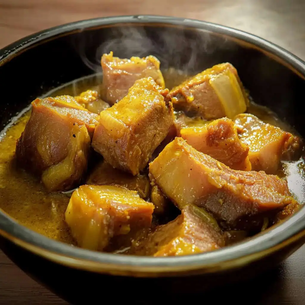 Adobong Dilaw (Filipino Yellow Turmeric Adobo)