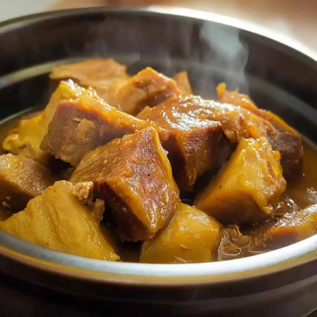 Adobong Dilaw (Filipino Yellow Turmeric Adobo)