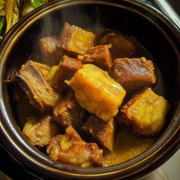 Adobong Dilaw (Filipino Yellow Turmeric Adobo)