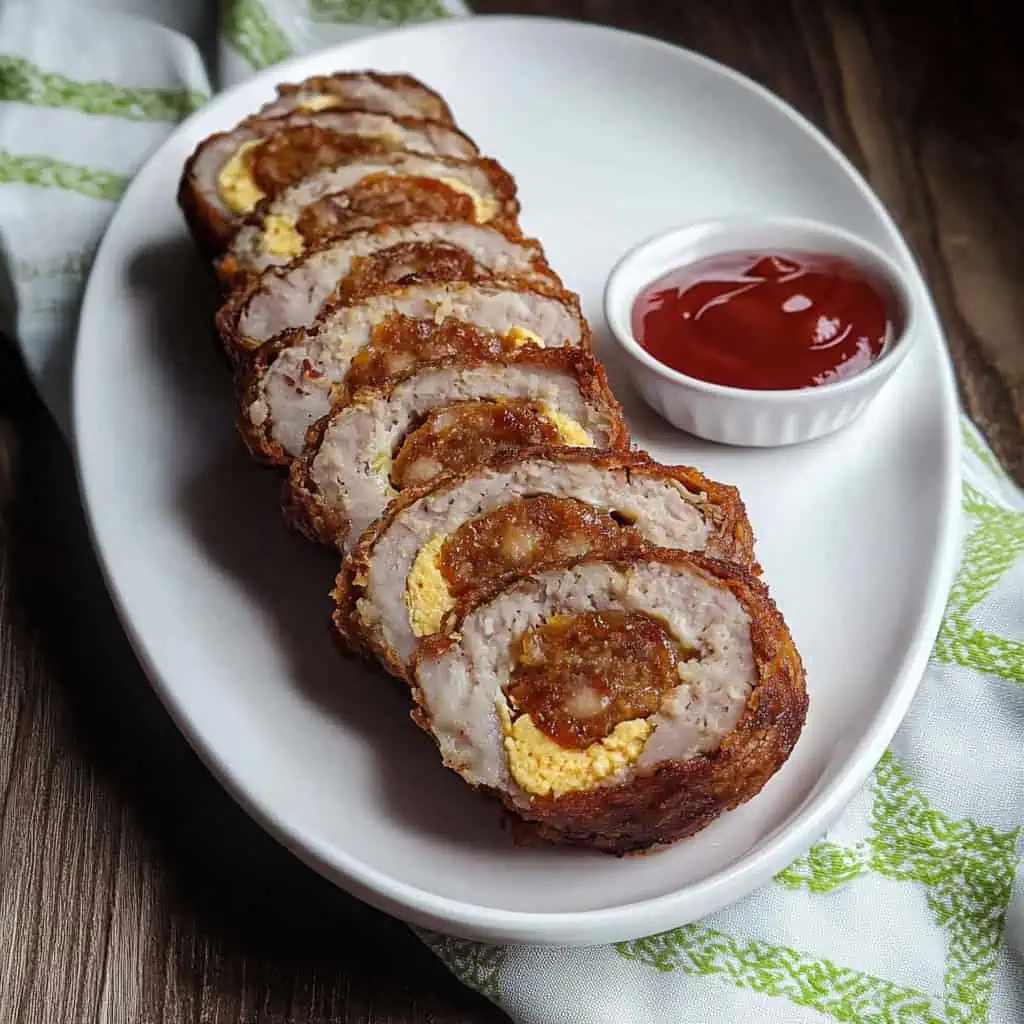 Filipino Pork Embutido (Pinoy-Style Stuffed Meatloaf)