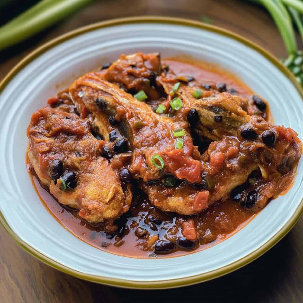 Totsong Bangus (Milkfish in Fermented Black Bean Sauce)