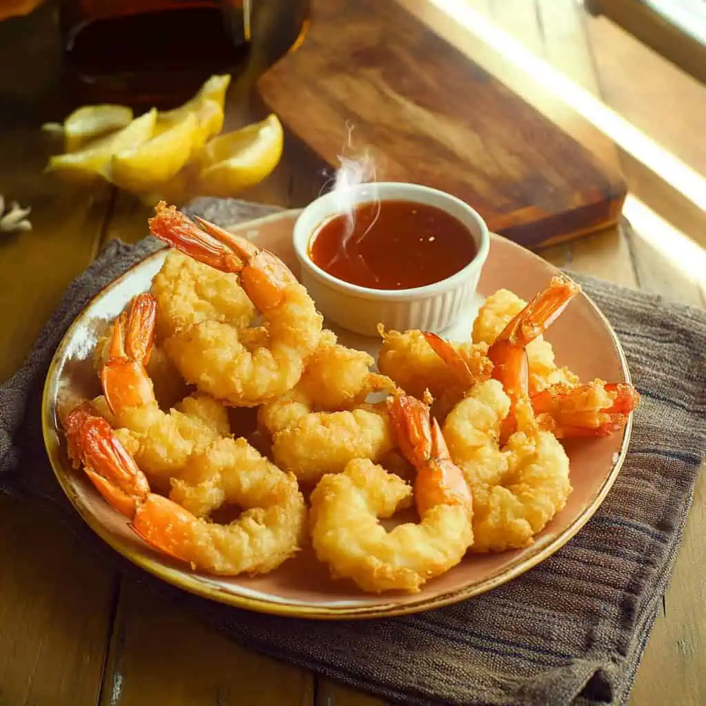 Camaron Rebosado (Crispy Battered Shrimp)