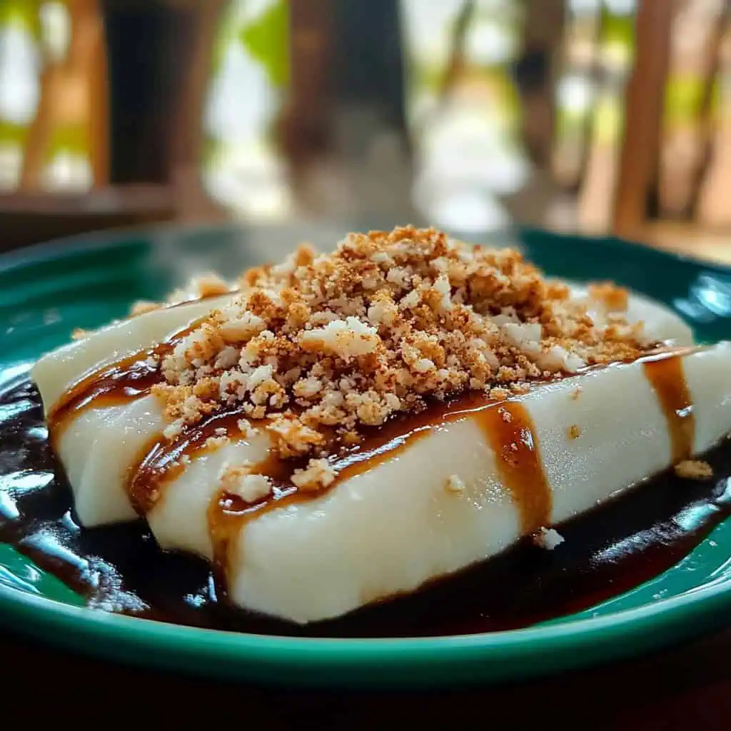 Binalay ng Isabela (Sticky Rice Cake in Coconut Caramel Sauce)